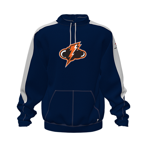 [CUS-DFW-HOOD-FLC-LSL-NVY-YXS-LOGO1] Hoodie (Youth XS, Navy, Logo 1)