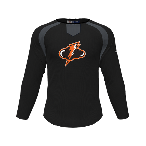 [CUS-DFW-PULL-FLC-CNK-LSL-BLK-YS-LOGO1] Pullover (Youth S, Black, Logo 1)