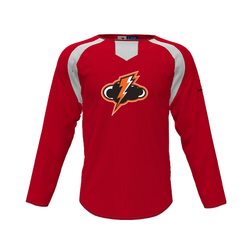 [CUS-DFW-PULL-FLC-CNK-LSL-RED-YS-LOGO1] Pullover (Youth S, Red, Logo 1)