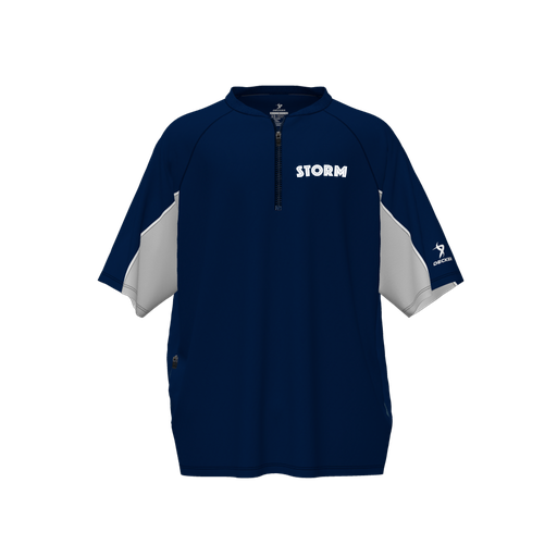 [CUS-DFW-WIND-PER-SSL-NVY-YS-LOGO3] Wind Jacket (Youth S, Navy, Logo 3)