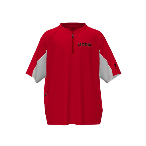 [CUS-DFW-WIND-PER-SSL-RED-YS-LOGO2] Wind Jacket (Youth S, Red, Logo 2)