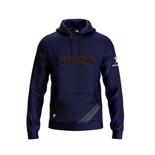 [FOLHSMNV-YXS-LOGO2] Decker Summit Hoodie (Youth XS, Navy, Logo 2)