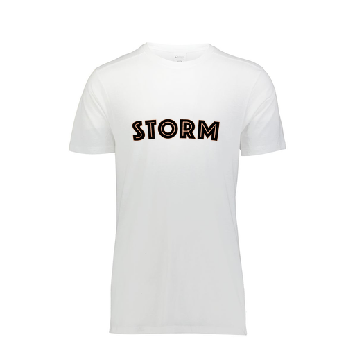 [FTSCUBWH-YS-LOGO2] Decker Youth Tri-Blend T-Shirt - Short Sleeve (Youth S, White, Logo 2)