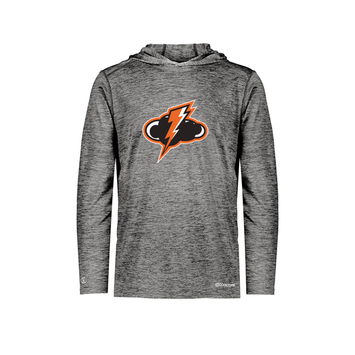 [FOLHCGBK-AS-LOGO1] Decker Men's Charge Hoodie (Adult S, Black, Logo 1)