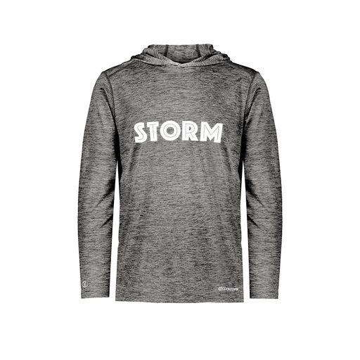 [FOLHCGBK-AS-LOGO3] Decker Men's Charge Hoodie (Adult S, Black, Logo 3)