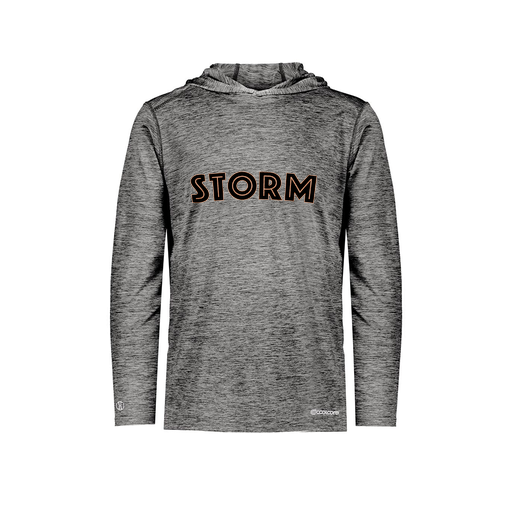 [FOLHCGBK-YS-LOGO2] Decker Youth Charge Hoodie (Youth S, Black, Logo 2)